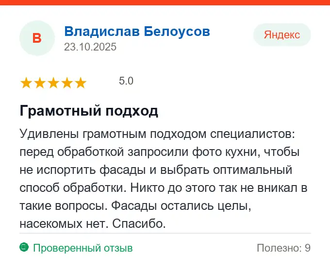 Отзыв Владислав Белоусов: Грамотный подход